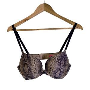 Cosmopolitan Bra Womens 36C Snake Print Ego Elevator Multi-Way